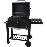 ProGarden Trolleybarbecue medium zwart