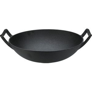 Vaggan Wokpan - Gietijzer - Ø36 cm - voor BBQ en open vuur