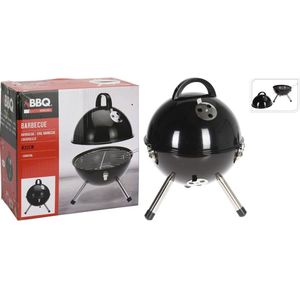 BBQ Kogelbarbecue 32 cm Zwart