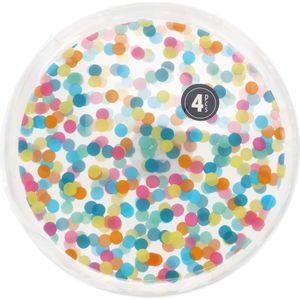 Bordjes met Stippen 22,5cm, 4st.
