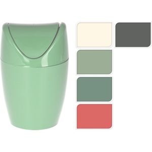 Excellent houseware - Tafelafvalbakje - Diverse Kleuren - 1,5 Liter