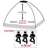 Redcliffs Outdoor Iglo koepeltent