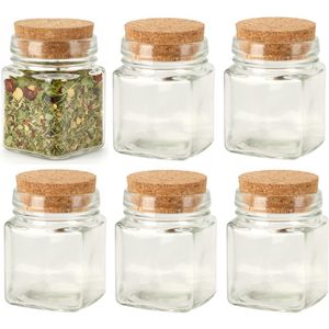 gouveo set van 12 kruidenpotjes 125 ml rond met kurk - kleine kurken potjes met kurken sluiting - lege voorraadpotten voor kruiden, specerijen - klein rond glazen potje gouveo set van 12 kruidenpotjes 125 ml rond met kurk - kleine kurken potjes met kurken sluiting - lege voorraadpotten voor kruiden, specerijen - klein rond glazen potje