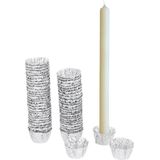 Kaarspassingen 60stuks - Kaars cups aluminium voor Votief Kaarsen - Kaarsringen - Kaarsaanpassingen - Kaars houders -