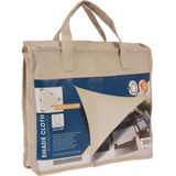 ProGarden Sonnensegel 3,6x3,6x3,6 m Creme Dreieckig