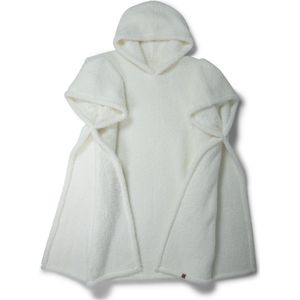 SENZA Teddy Warmte deken - Hoodie - Unisex - Wit