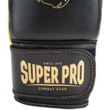 Super Pro Combat Gear Victor Bokszakhandschoenen - Zwart / Goud - XS