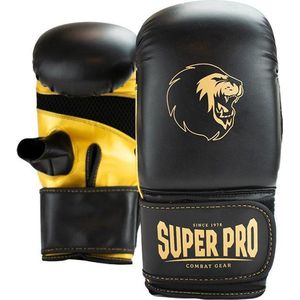 Super Pro Combat Gear Victor Bokszakhandschoenen - Zwart / Goud - XS