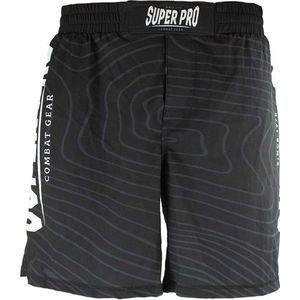 Super Pro Combat Gear - MMA Short - Zwart/Wit