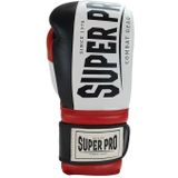 Super Pro Combat Gear (thai)Bokshandschoenen Bruiser Zwart/Rood/Wit 14oz