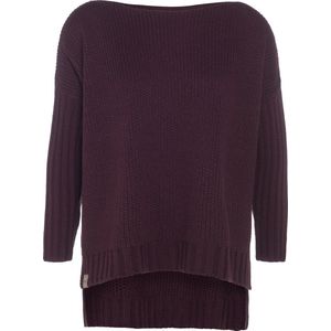 Knit Factory - Kylie - Pullover - Aubergine - Wol