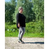 Knit Factory - Kylie - Gebreide Trui - Antraciet - Dames