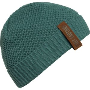 Knit Factory Jazz Gebreide Muts Heren & Dames - Beanie hat - Laurel - Warme groene Wintermuts - Unisex - One Size