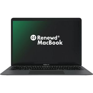 Renewd Refurbished Macbook Air (2018) - 13 Inch Core I5 8gb 128gb Spacegrijs