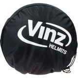 VINZ Santos Systeemhelm - Mat Zwart - Lichtgewicht 1600 Gram - Inclusief Opbergzak