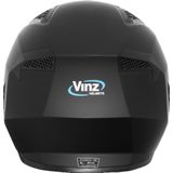 VINZ Shuto Streetfighter Helm / Jethelm / Scooterhelm / Motorhelm Mat Zwart