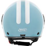 VINZ - Arenas - Jethelm - Licht Blauw - ECE 22.06 goedgekeurd - Lichtgewicht 1200 gram