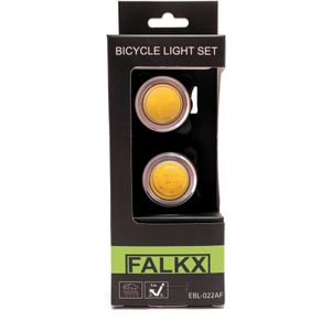 Falkx - LED Verlichtingsset - USB Oplaadbaar - Meerdere Lichtstanden - 150/40 Lumen