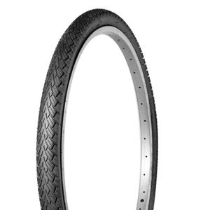 Hakuba Zwarte buitenband zonder reflectie - 24x1.75 - Geschikt voor kinderfietsen
