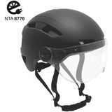 Falkx SpeedPedelec Helm - Fietshelm Met Vizier - Mat Zwart - Large