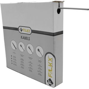 Falkx Rem buitenkabel - 5mm zilver - 30m rol - Duurzaam en betrouwbaar