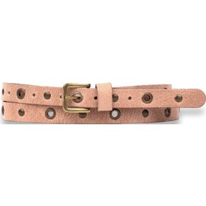 Legend Dames - Leren Riem - Ecru - 80 cm