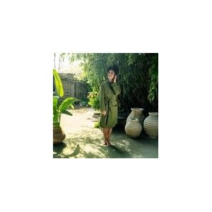 Badjas Kayori Cato Donkergroen