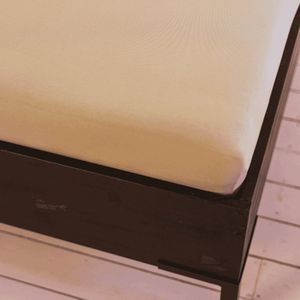 Topper Hoeslaken Kayori Saiko Zand (Jersey)-80 x 220 cm