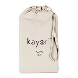 Split Topper-Spannbettlaken Kayori Saiko Sand (Jersey)-180 x 220 cm
