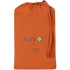 Kayori Hoeslaken - Leather - B 180/200 x L 200/220 cm - Anti-allergisch/Strijkvrij