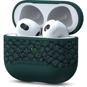 Njord byELEMENTS geschikt voor AirPods 3 hoesje - Groen