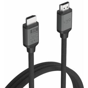 LINQ Connects DisplayPort naar DisplayPort Pro Kabel – Geschikt voor 8K @ 60Hz | 2 Meter Premium Videokabel
