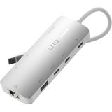 LINQ - Connects 8-in-1 Pro Studio-C Hub - Multiport - Zwart - 8K HDMI - 2.5GbE Ethernet