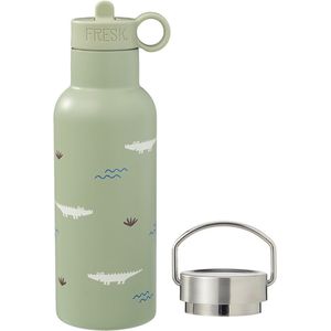 Fresk - Thermosfles Nordic Crocodile - 500ml - Roestvrij Staal - Dubbelwandig