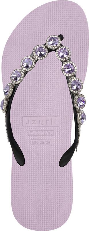 Uzurii - Beatrix - Slippers - Lila - Kristallen - Dames