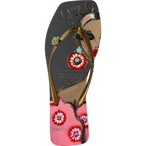 Uzurii - Beach Switch - Teenslipper - Zwart - Rubber