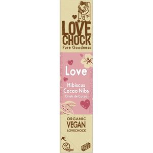 Lovechock - Hibiscus Cacao Nibs - 40 Gram - Biologisch - Vegan