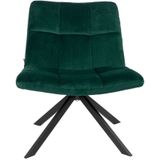 Velvet fauteuil Eevi groen