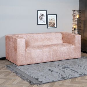 Bronx - Memphis - 2,5-zitsbank - Roze - Chenille