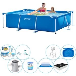 Frame Pool Rechthoekig 220x150x60 cm - Deluxe Zwembad Deal