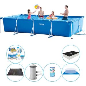 Zwembad Combinatie Deal -  Frame Pool Rechthoekig 450x220x84 cm