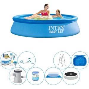 Intex Easy Set Rond 244x61 cm - Deluxe Zwembad Deal