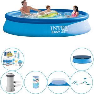 Easy Set Rond 366x76 cm - Zwembad Met Accessoires