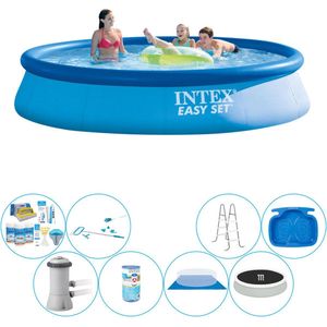 Easy Set Rond 396x84 cm - Deluxe Zwembad Deal
