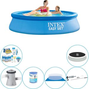 Deluxe Zwembad Pakket -  Easy Set Rond 244x61 cm