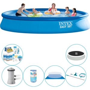 Zwembad Combinatie Set - Intex Easy Set Rond 457x84 cm