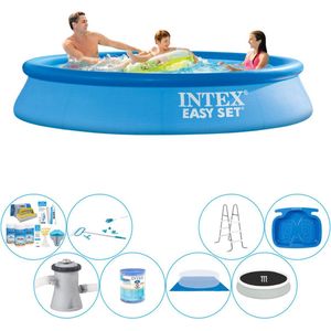 Easy Set Rond 305x61 cm - Deluxe Zwembad Deal