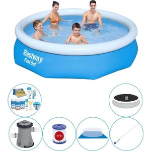 Bestway Fast Set Rond 305x76 cm - Zwembad Combinatie Pakket