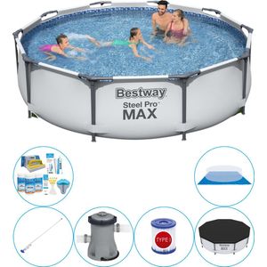 Zwembad Super Deal - Bestway Steel Pro MAX Rond 305x76 cm