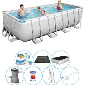 Power Steel Rechthoek 488x244x122 cm - Zwembad Deal